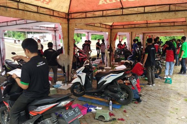 Service gratis kendaraan
