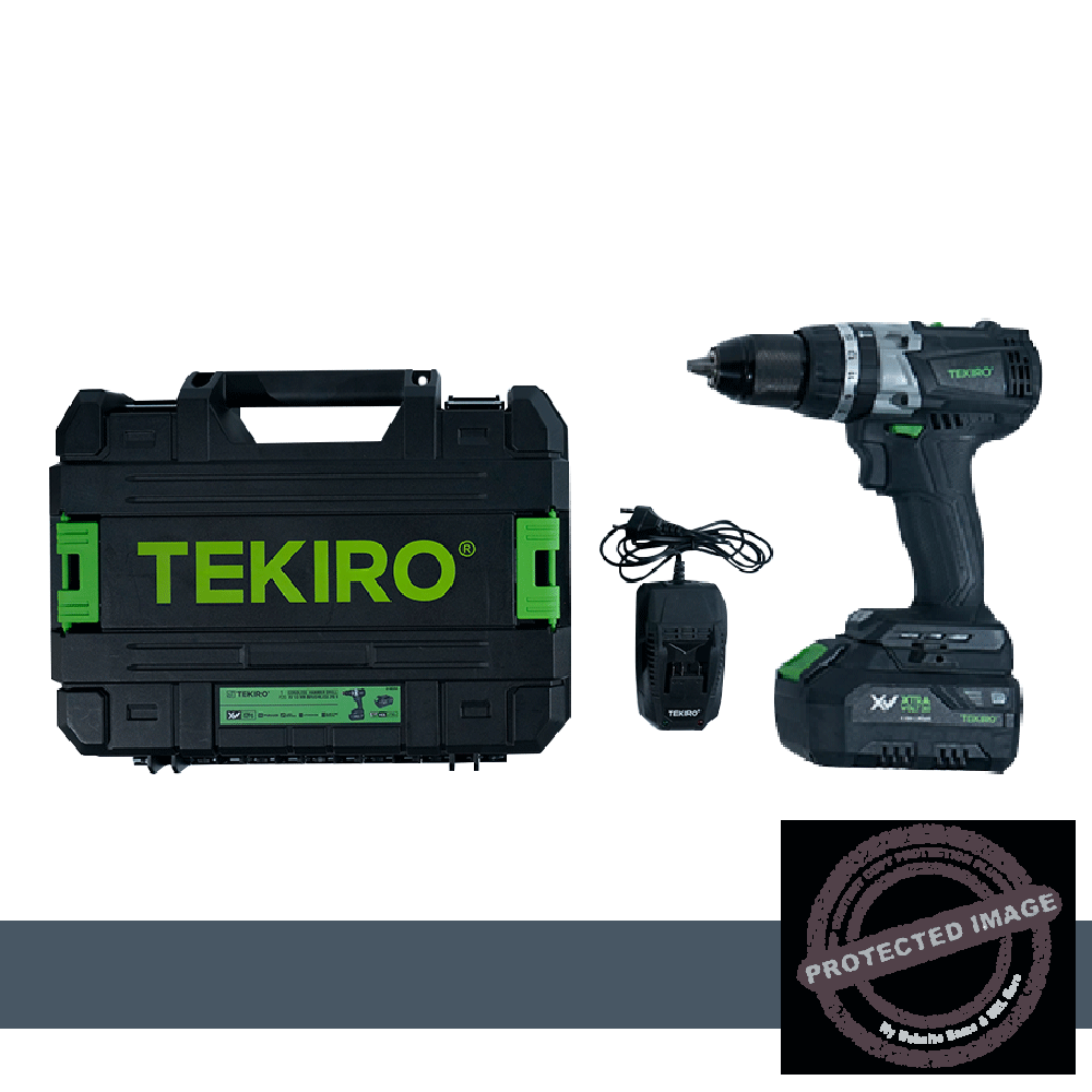 Cordless Hammer Drill XV 13 MM 20 V Tekiro Cordless