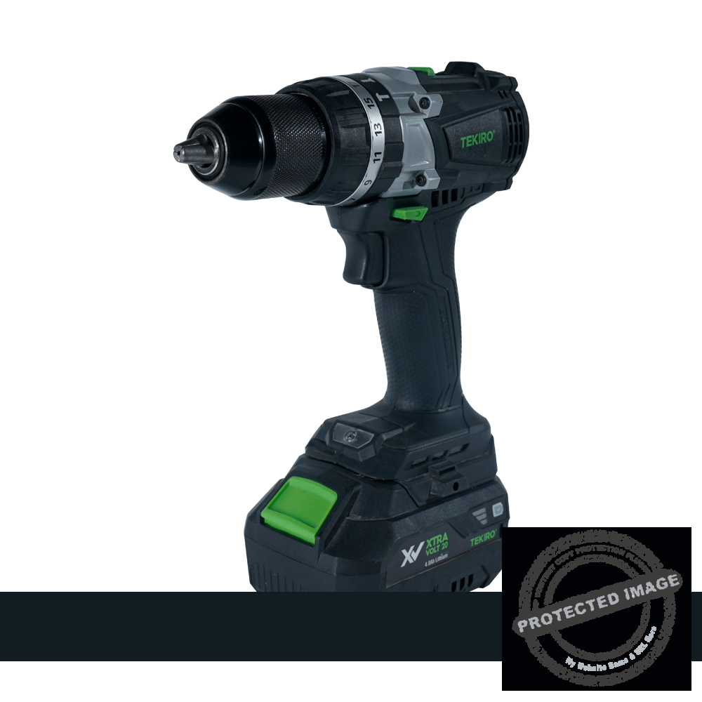 Cordless Hammer Drill XV 13 MM 20 V Tekiro Cordless